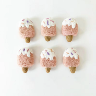 Felt Ice Cream Pops