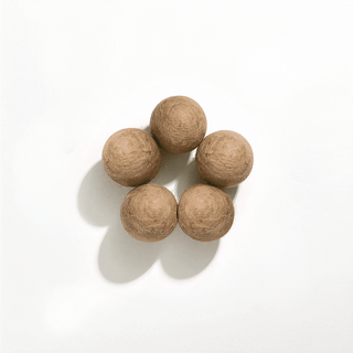 Felt Balls, Tan
