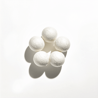 Felt Balls, White
